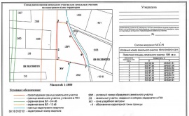 Схема расположения земельного участка Кадастровые работы в Тосно